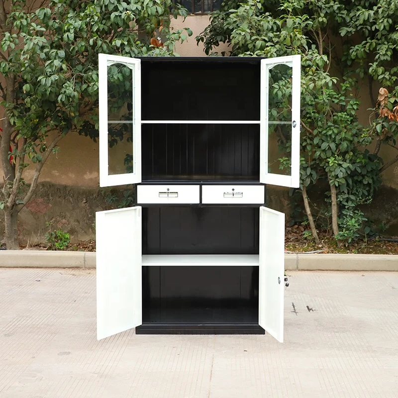 Goshen OEM ODM YongKang factory Double door modern design cheap office storage steel/metal cupboard/file cabinet