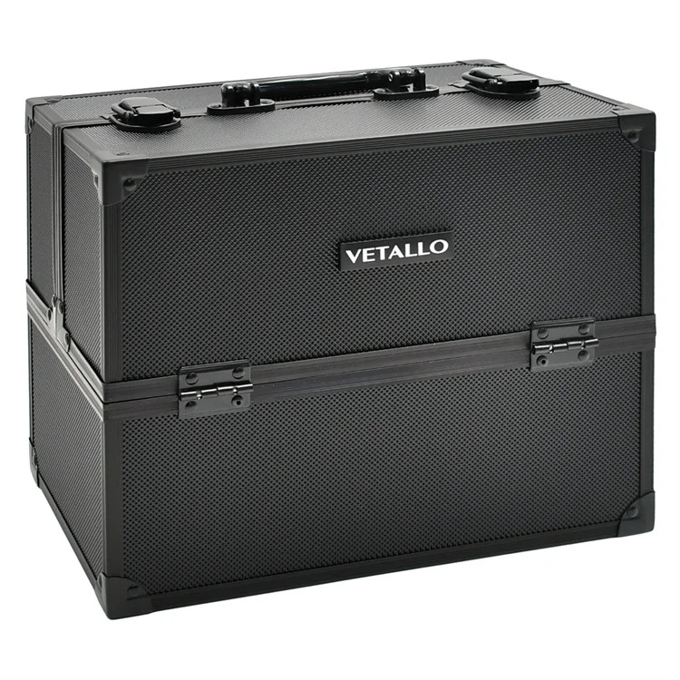 Многослойная коробка для маникюра с замком