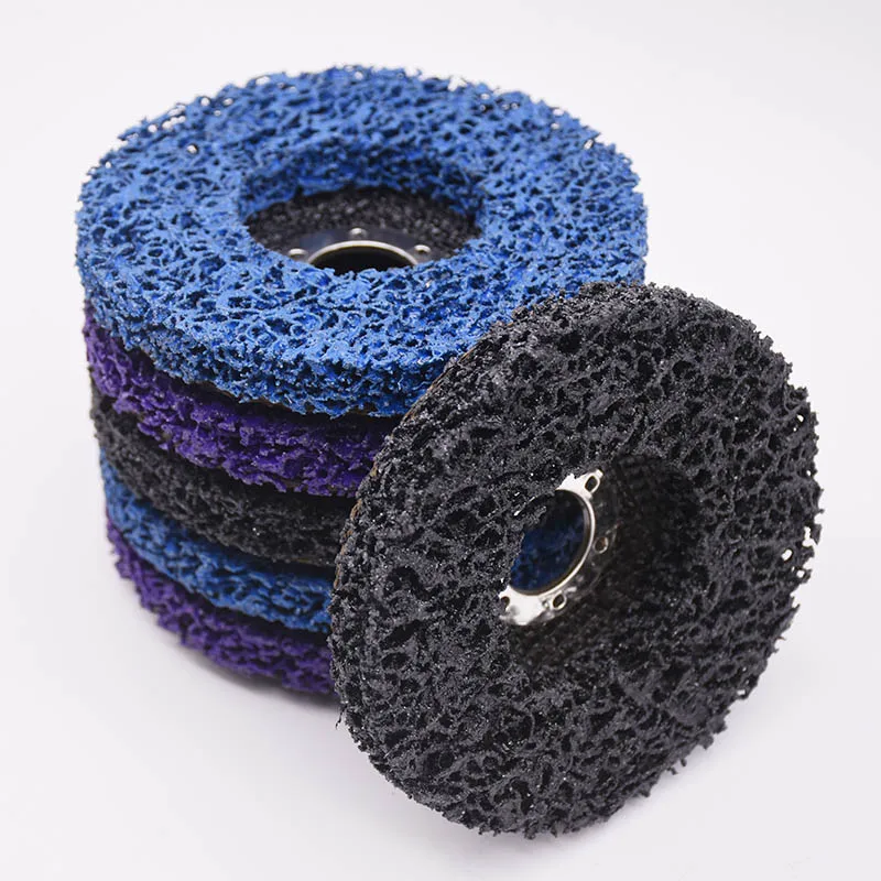 Blue color Strip and clean disc for polishing strip blue disc clean and strip disc with fiberglass backings