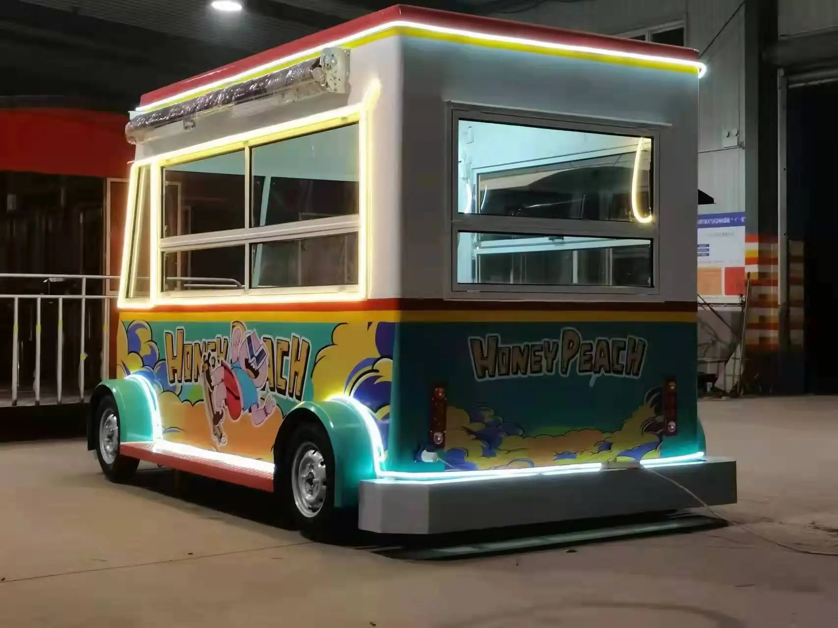 Sulong manufacture cheap discount mobile ice cream coffee barbecue beverage fast food truck mobile food trailer for sale