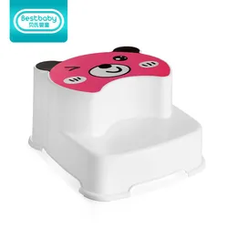 2021 Hot Sale Bathroom Baby Toilet Child Plastic Non Slip Step Ladder Stool Step Stool For Kids