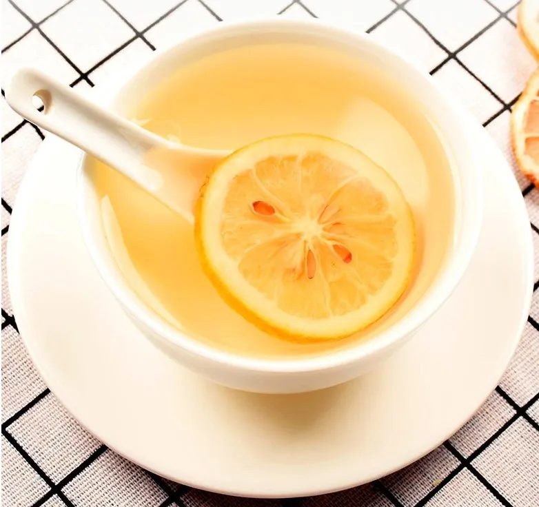 
free shipping OEM rich in Vitamin C dried lemon fruit tea for beauty whitening and boost human immunity drink in Christmas pack 