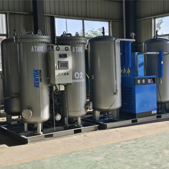 Advanced 99% oxygene production plant for Ozone generator with water treatment oxygen plant for sale