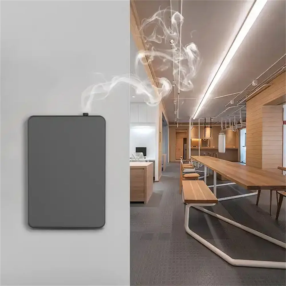 500ml Pure Essential Oil Aroma Diffuser Bluetooth APP Control Type-C Ultra-thin Two-fluid Diffuser for Hotels/shopping Malls