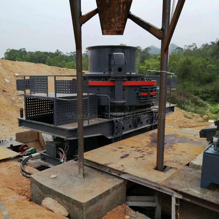 
High Capacity River Pebbles Crusher Plant Grind Sand Making Machine 