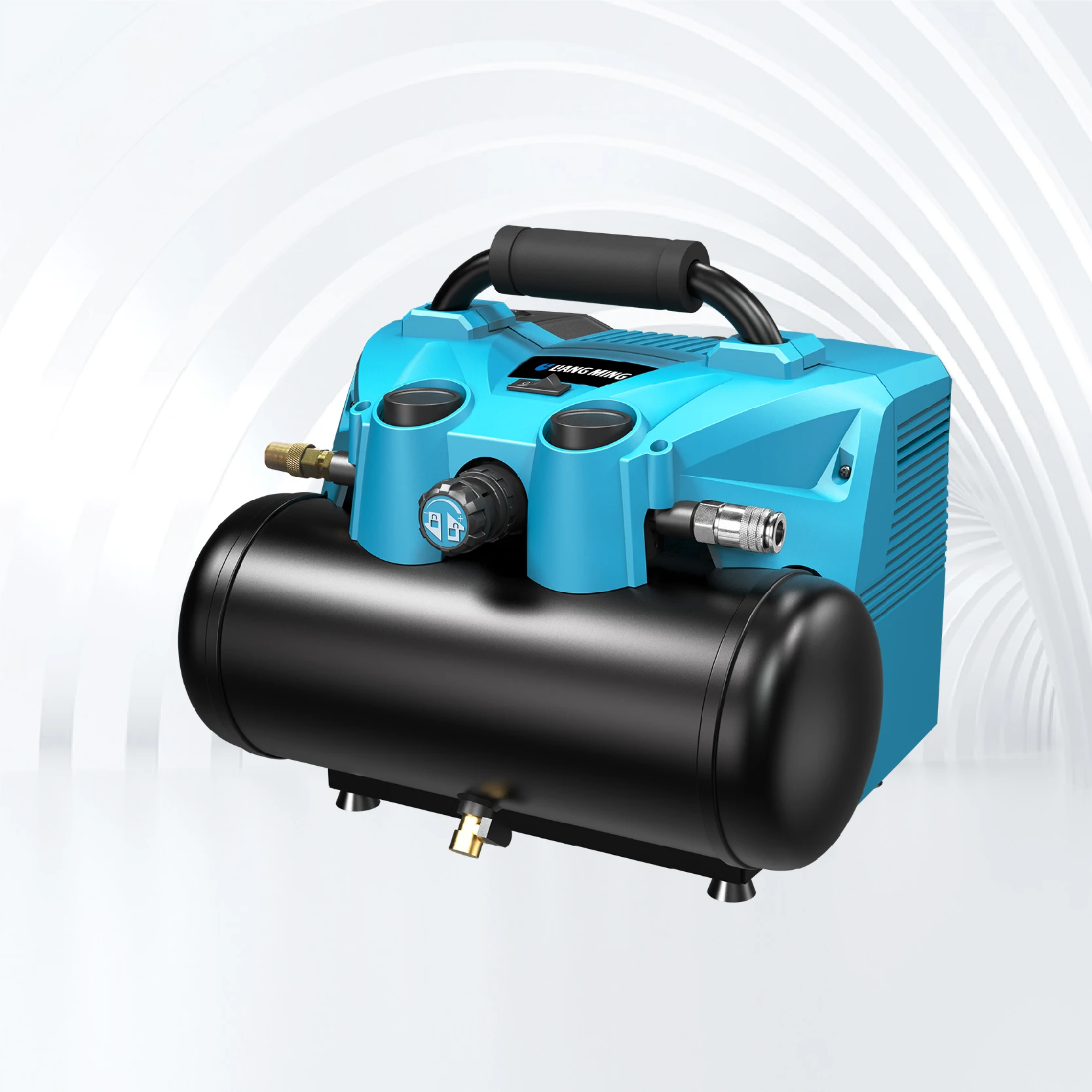 18V Lithium Battery Power Tools Rechargeable Cordless Air Compressor with Tank Electrical Compressor AP-L0236-A