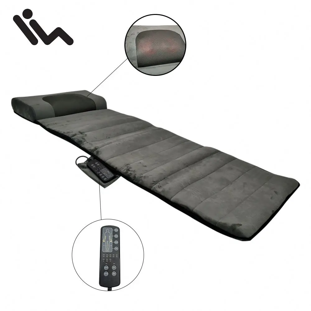 Far Infrared Jade Tourmaline Stone Heating Thermal Massage Mattress