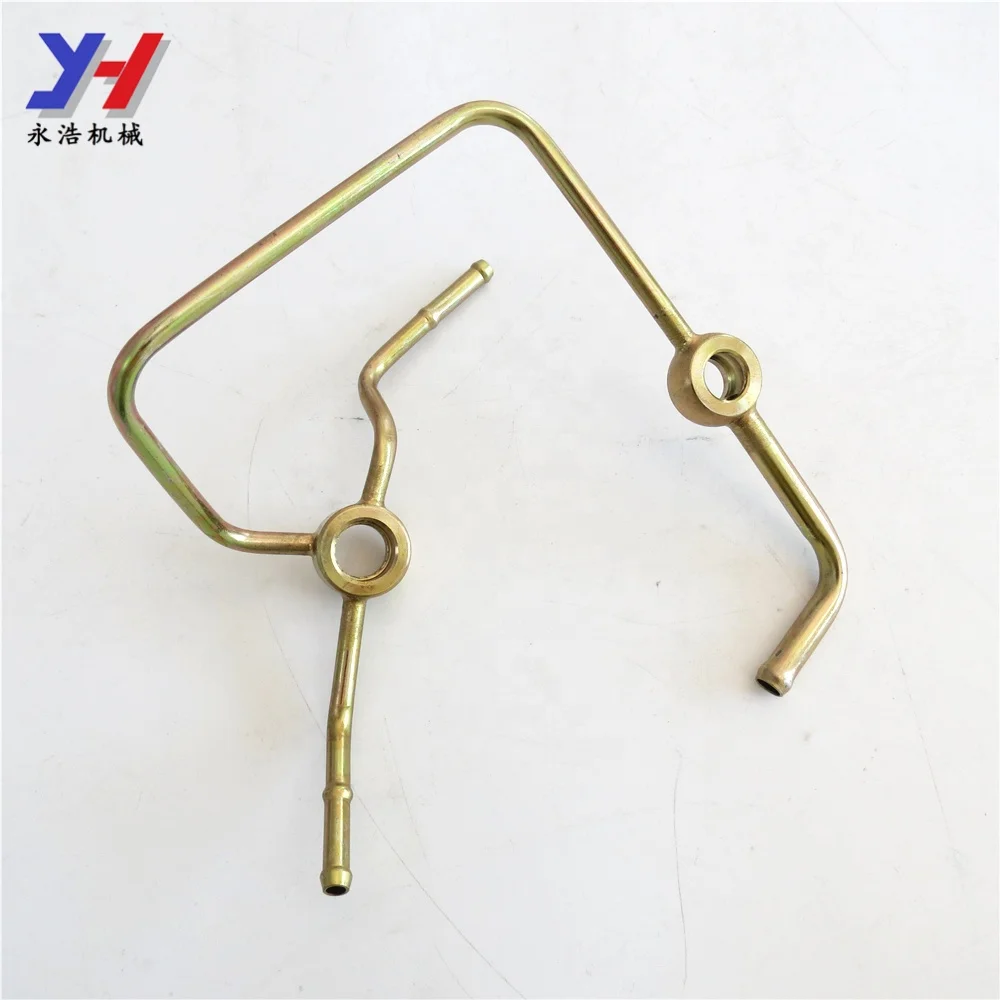Through-hole OEM Small diameter brass pipe tube