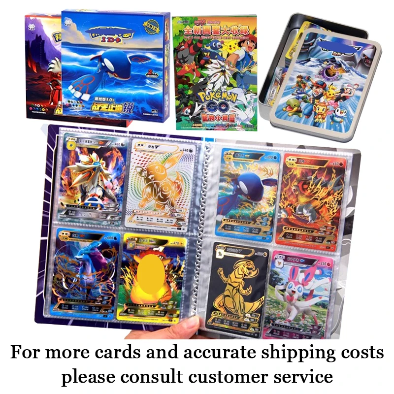 GL новые японские аниме ультра Редкие фигурки Pokemoned поп-игрушки подарок торговля коллекционные карты игры бустер коробка оптом