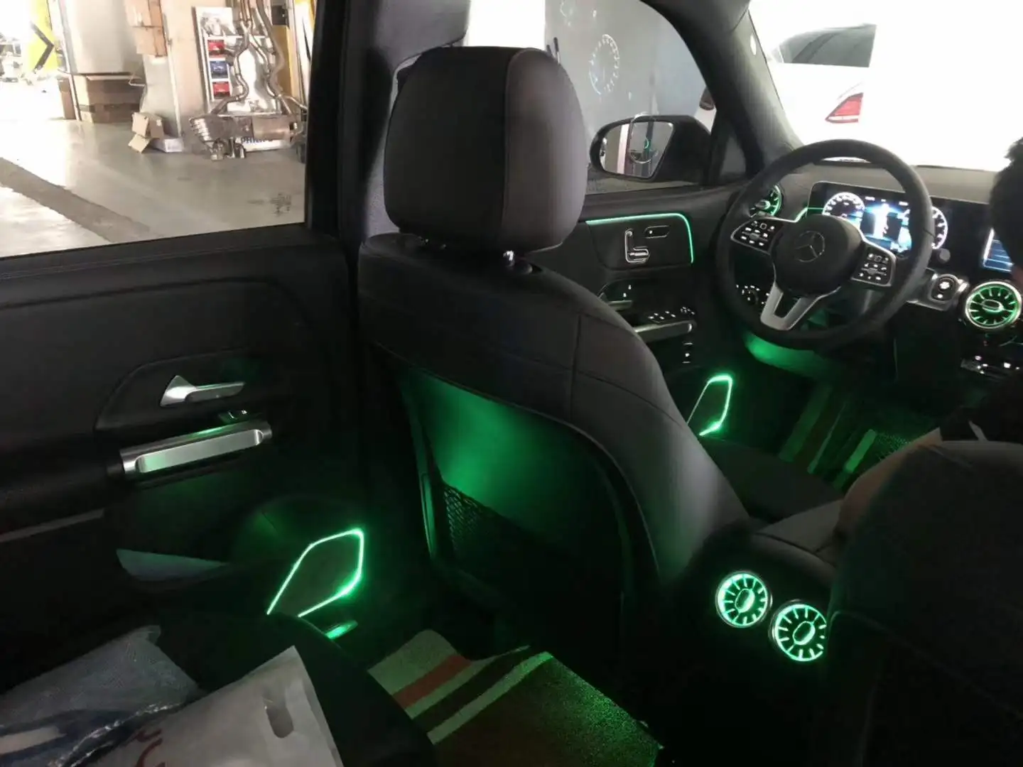 HYDAUTOA 64 Colors Ambient Light Atmosphere LED for Mercedes Benz B class w246	2020-2021