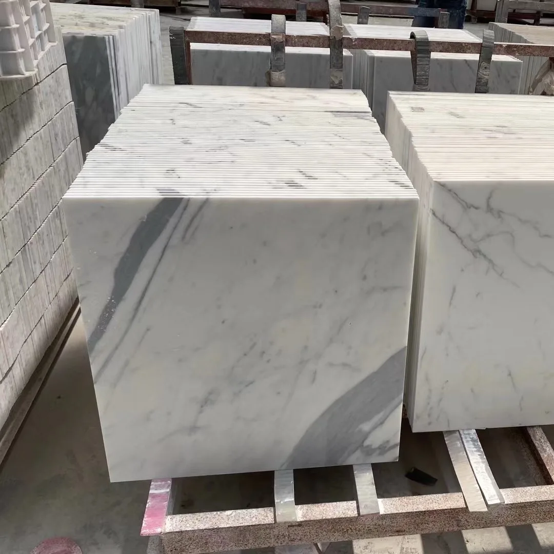 Лучшая цена Statuario Calacatta мраморная напольная плитка