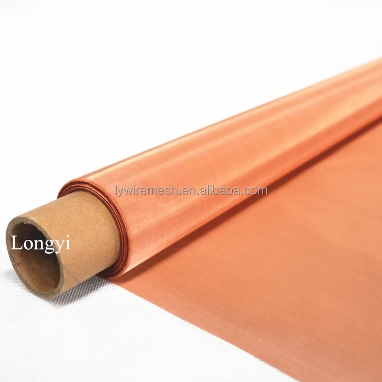 emf/rf shielding window film 30 50 60 80 100 mesh copper wire screen