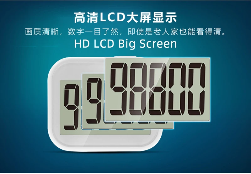 J&R New Product Gift Ideas Logo Customized Small Mini Gadget Portable Digital 3D 99999 Steps Tracker Counter for Shoes