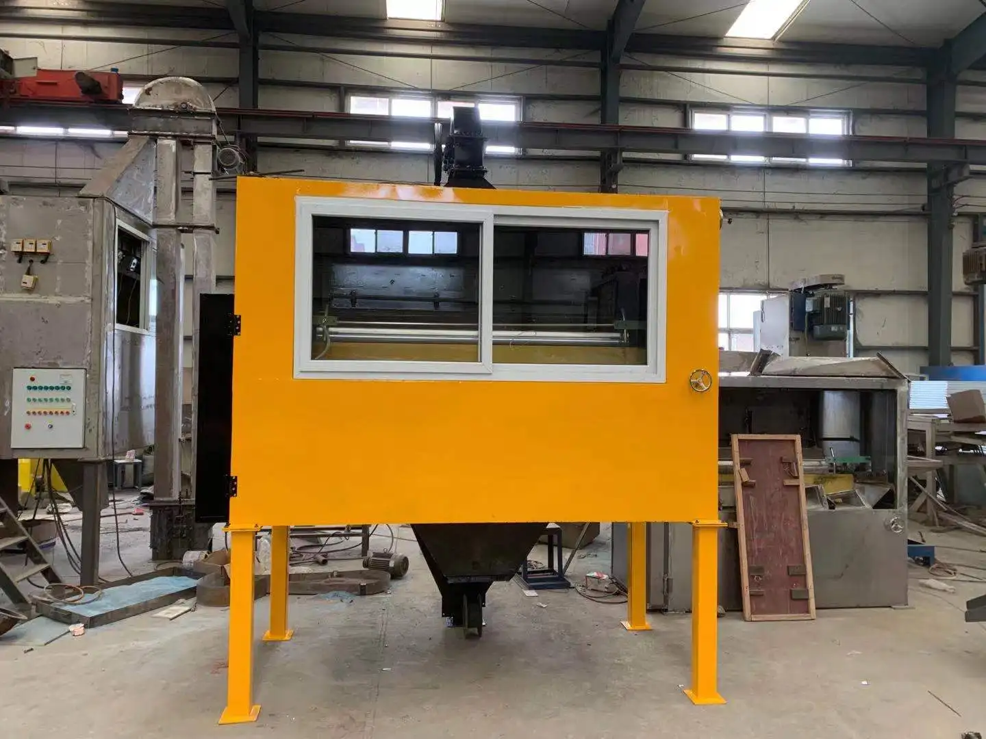 High voltage electronic sorting machine aluminum and plastic recycling electrostatic separator