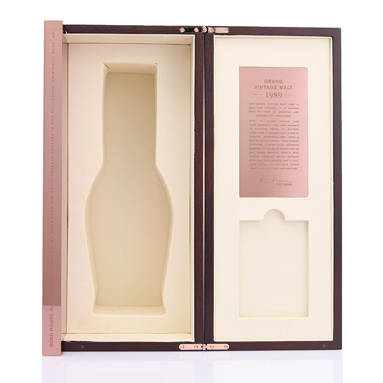 High-end clear fancy elegant custom wooden unique luxury China wooden wine box