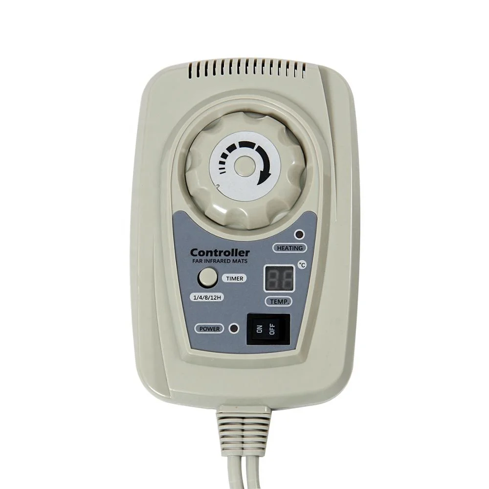 Full body massage pro pemf therapy far infrared heat tourmaline amethyst crystal mattress