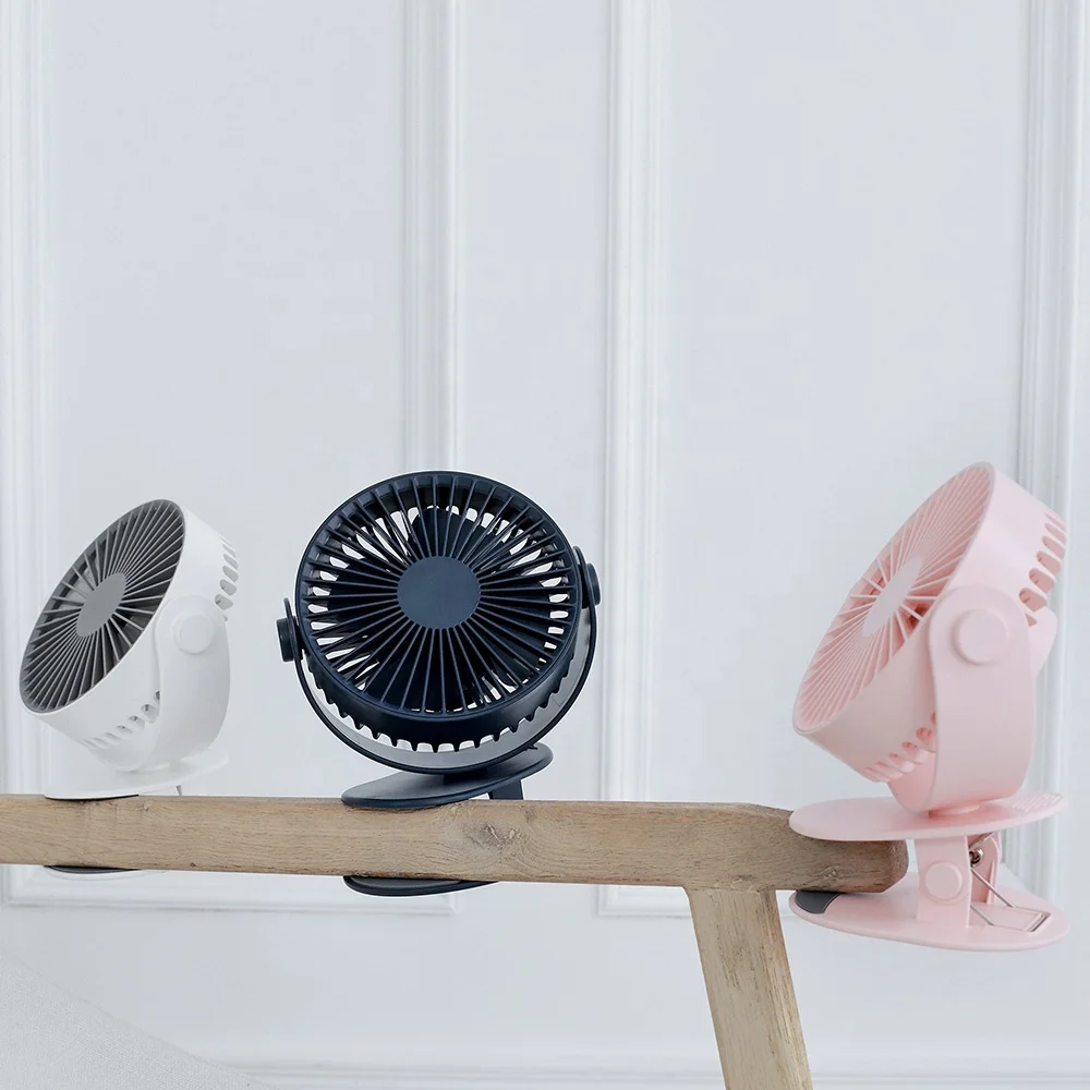 2020 Newest Portable 360 Degree Rotatable Mini Usb Tabletop Fan Bedroom HouseholdSmall Electric Clip Fan
