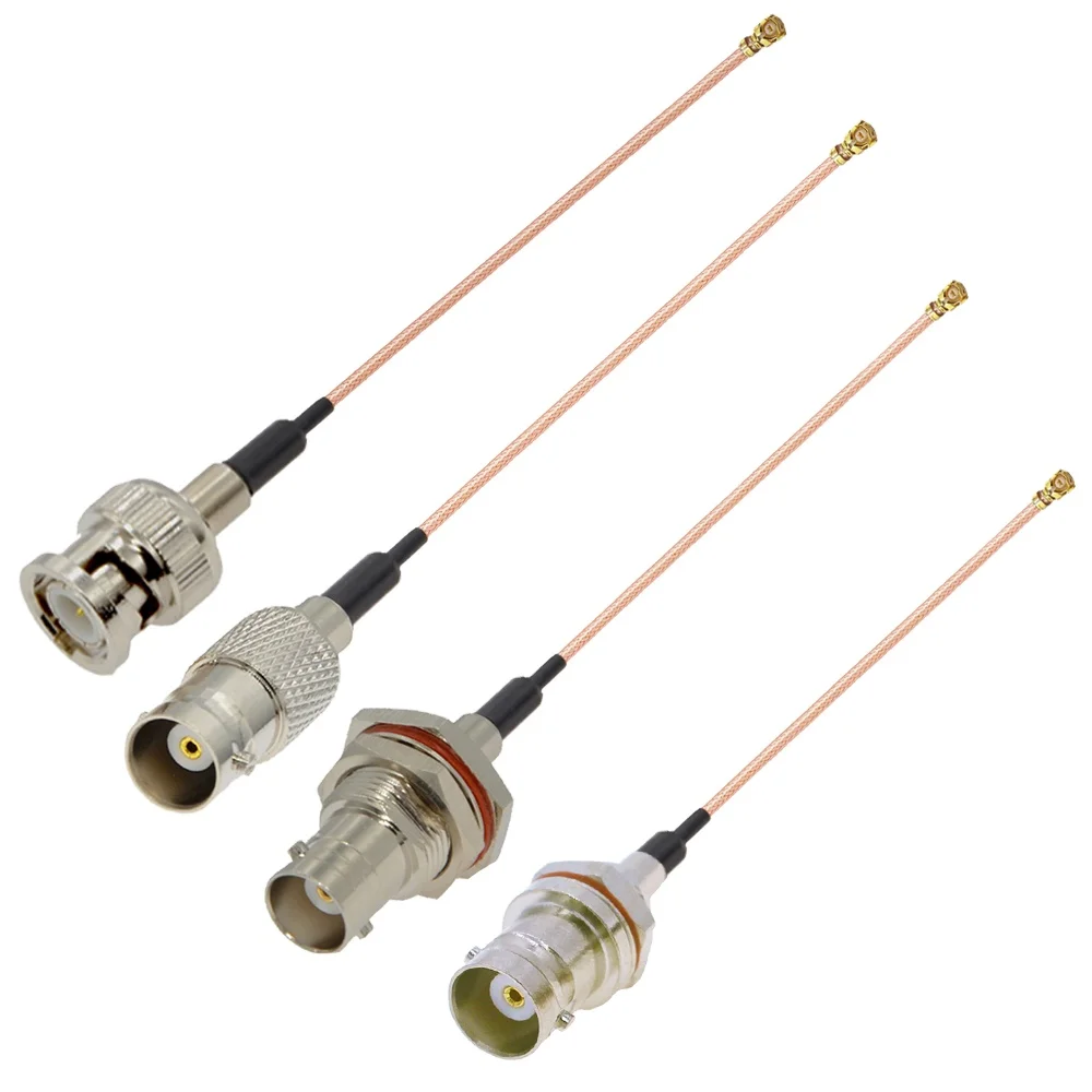 Customize BNC to uFL IPX IPEX IPEX-1 Female Jack RG178 Pigtail Cable Mini PCI WIFI WLAN Antenna Extension Cable RF Jumper
