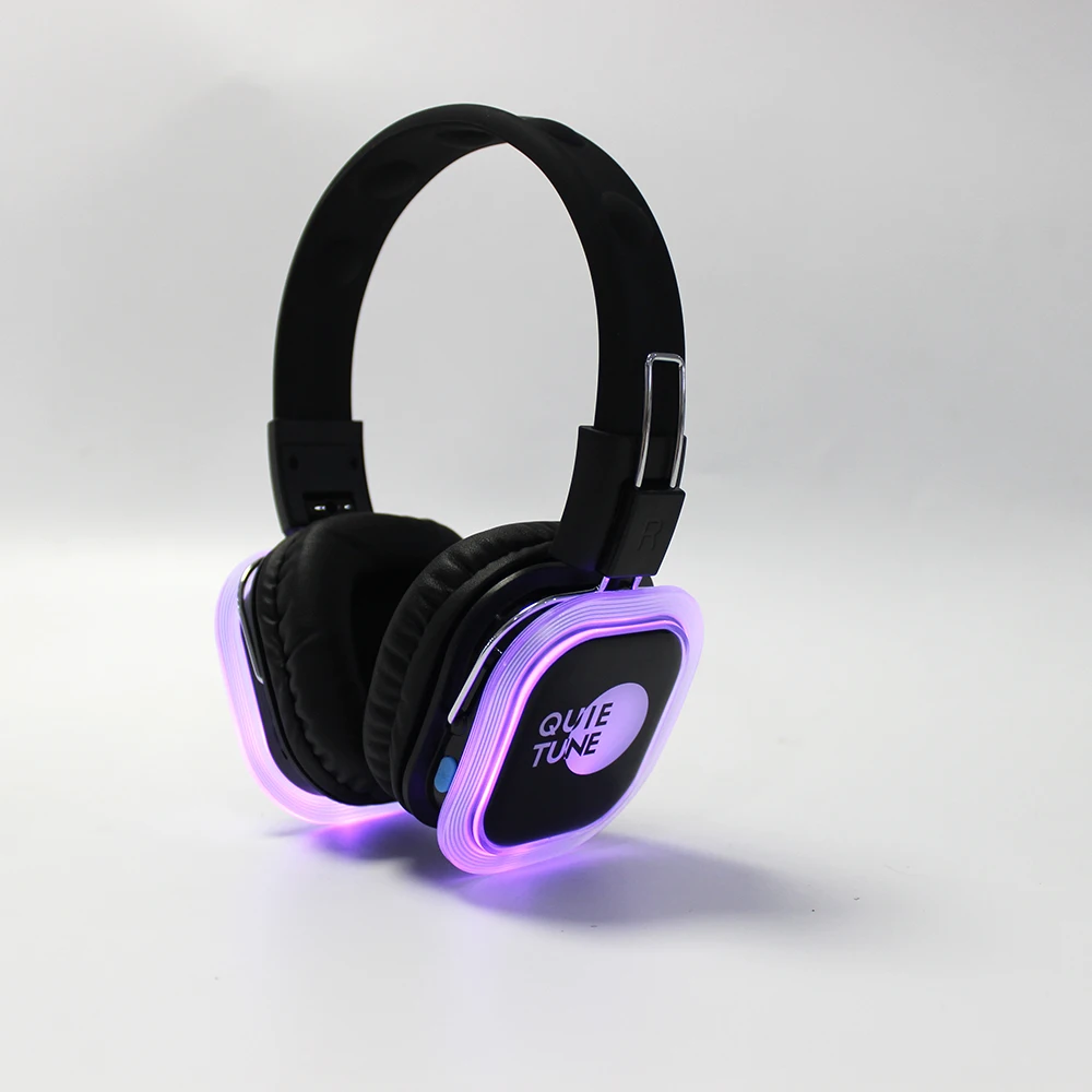 F39hifi silent disco headphone  quiet clubbing 3 channels beats earphone wholesale wireless headphone  wireless good listening