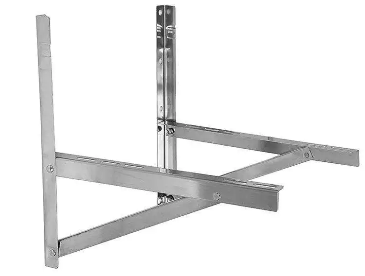 AC bracket HVAC Wall AC support split mounting angle folding AC Bracket for air conditioner outdoor support