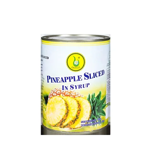 Low Price Guaranteed Quality Factory Sale Various Pineapple Slices Canned Pineapple Chunk