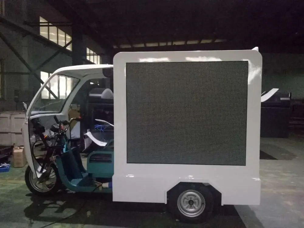 Outdoor LED tricycle  scooter  for afvertising, events,promotion  YES-M1