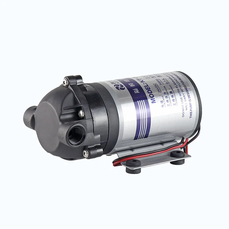 Hikins Factory OEM 600GPD 24V High Pressure Electric Booster Diaphragm Water Pump for RO System