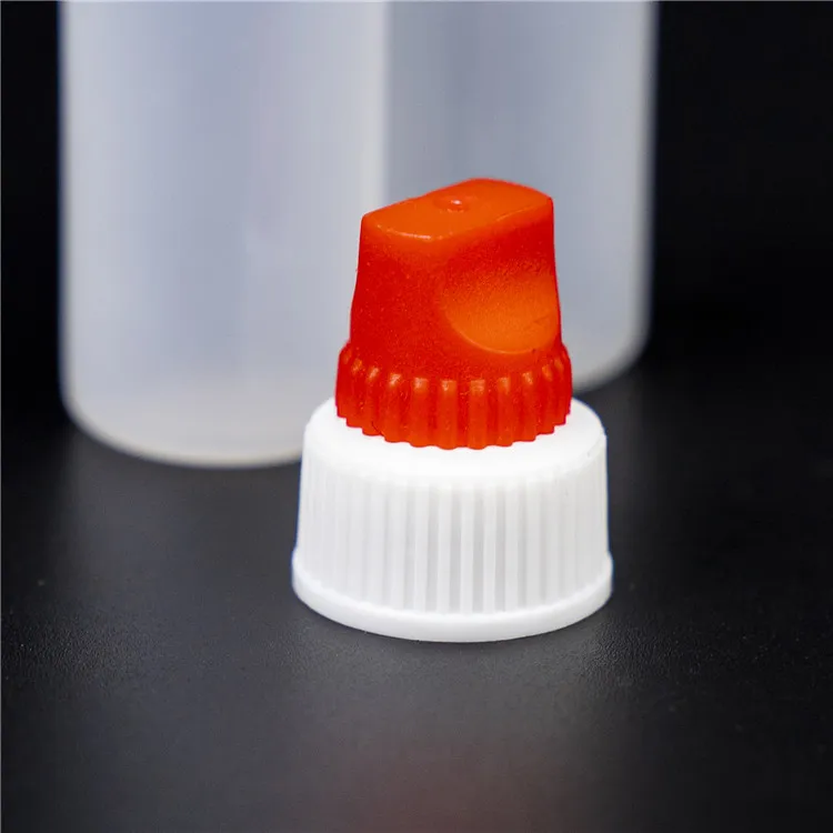 Squeezable Plastic Dropper Bottles Chemical 10ml 15ml 20ml 30ml Transparent Plastic Refillable Eye Dropper Bottles