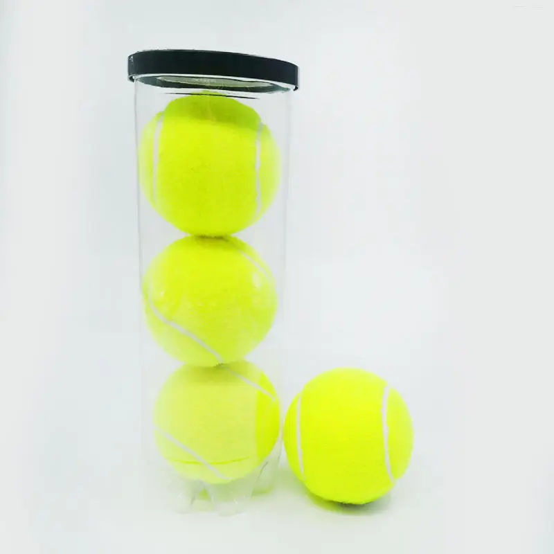 Factory Price High Quality Tube Padel Balls Natural Rubber Tennis Ball Custom Logo Soft Tennis Ball