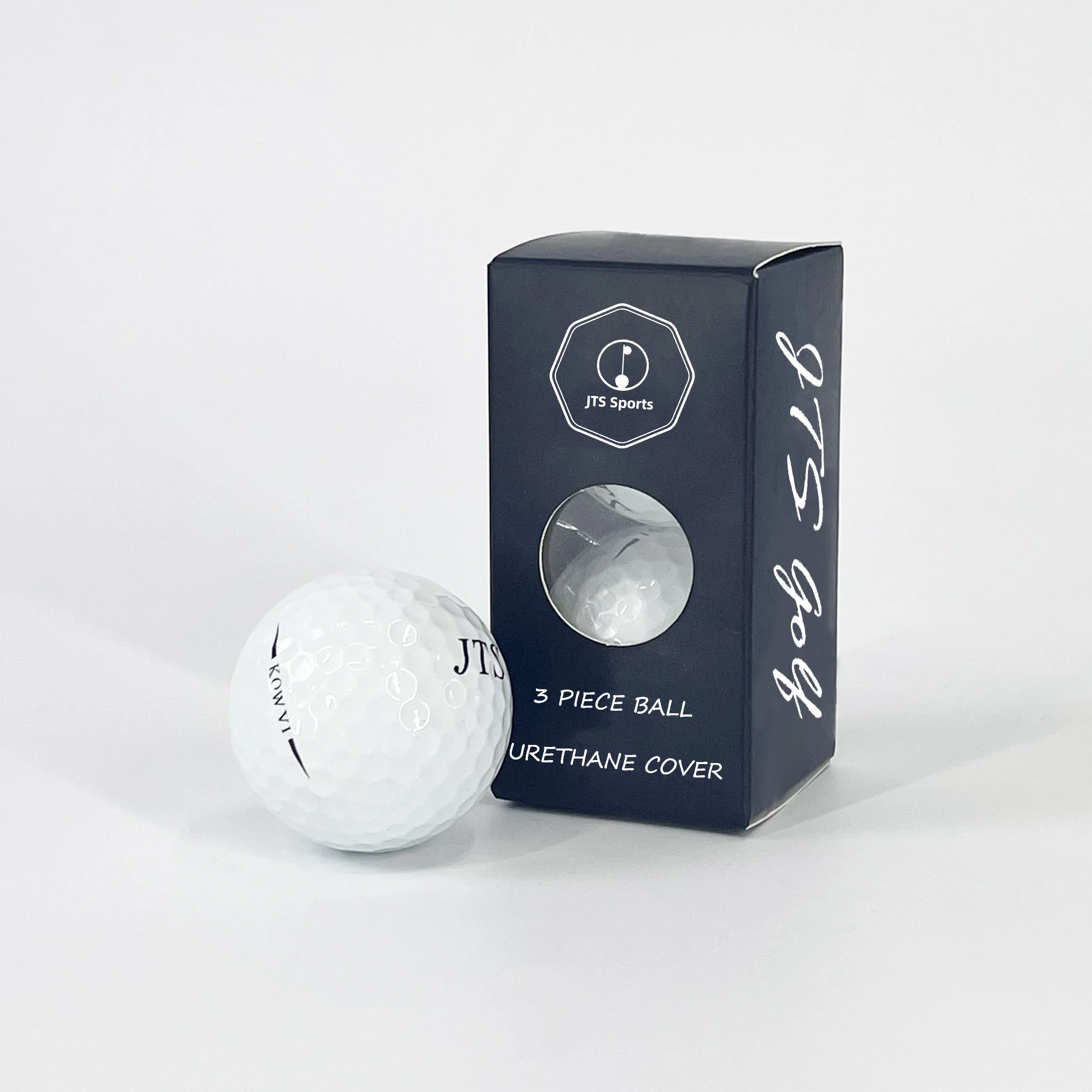 Wholesale  Cheap 2 Pack Golf Ball Custom Logo And Package Surlyn Golf Balls