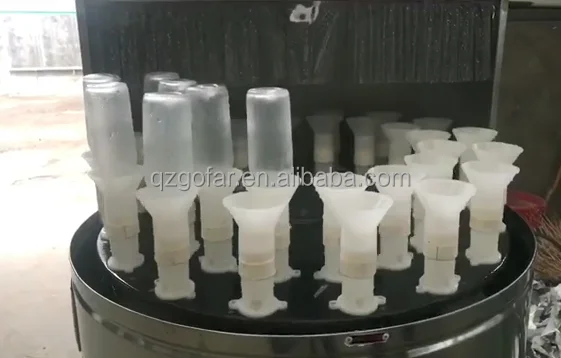 Semi Auto Bottle Washing Machine External Small Bottle Washing Machine