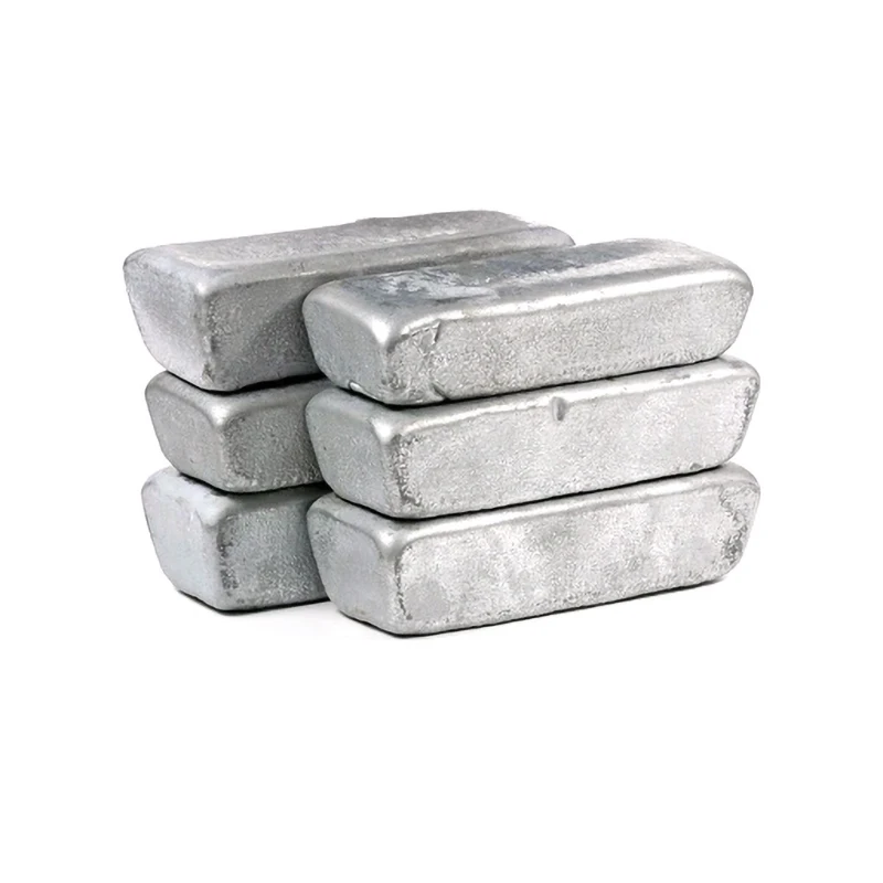 Manufacturer Zinc Ingot 98.7%-99.995% Zn (Min) Wooden Case Packing Details Zinc Alloy Ingot