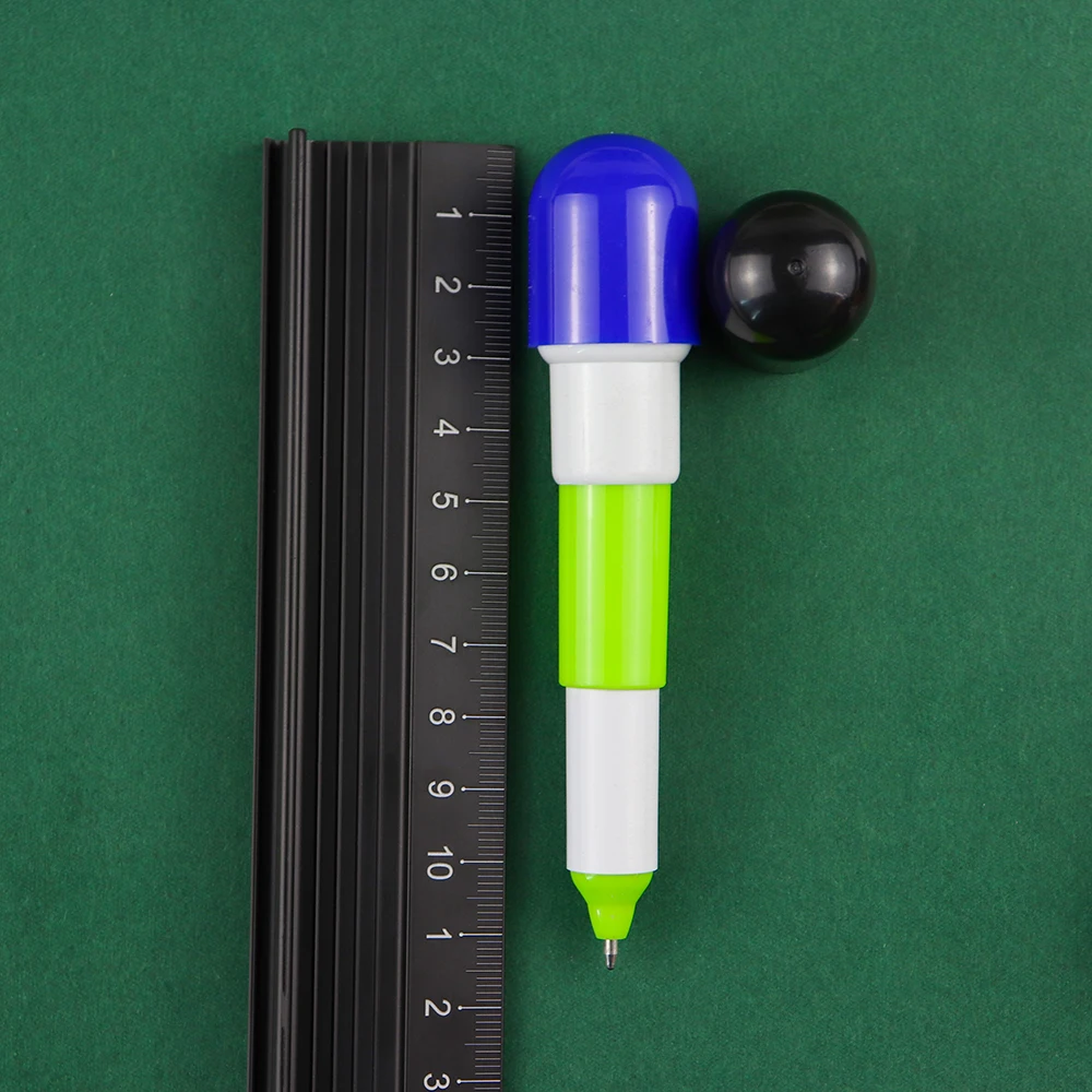 Оптовая продажа милые Креативные канцелярские кавайные рекламные ручки витаминные капсулы маркеры