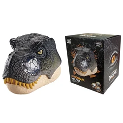 New Arrivals Simulation Dinosaur Mask Novelty Quirky Toys Halloween Party Toy Gifts Dino Halloween Led Light Up Masks Funny Toy
