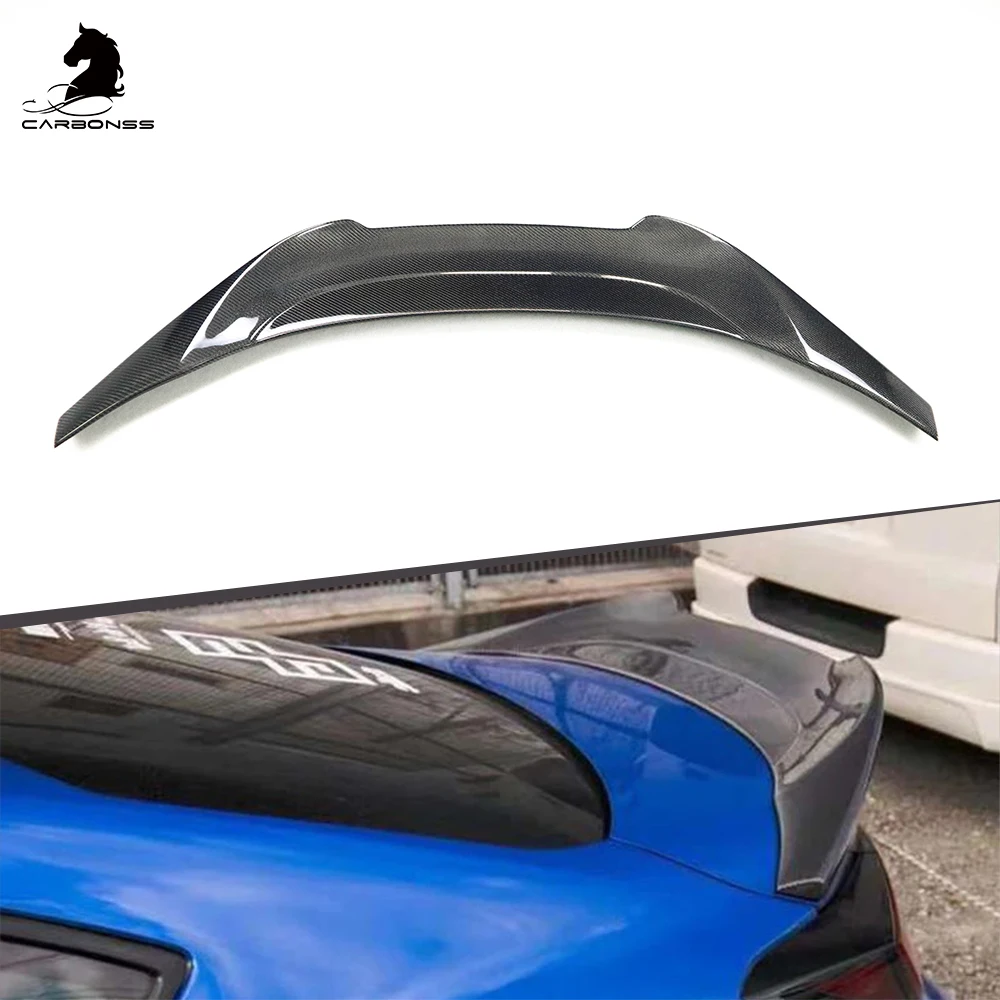 Body Parts V Style Rear Trunk Duckbill Spoiler For Toyota 86 Boot Spoiler Subaru Brz Boot Spoiler Wing