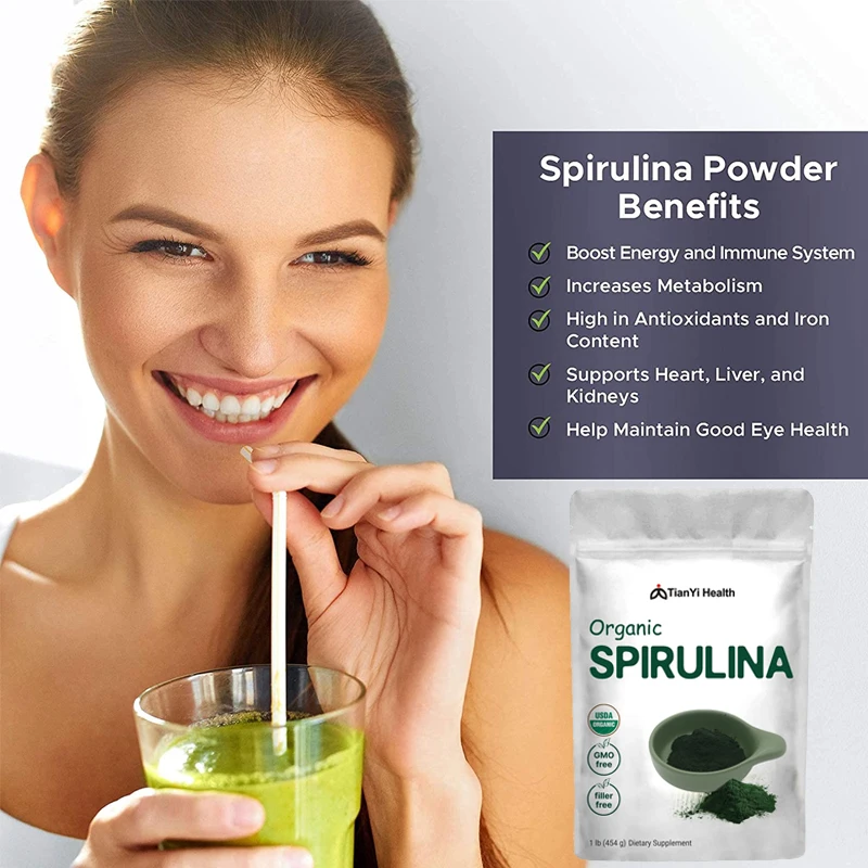 Wholesale Price Natural Supplements Organic Spirulina Powder,Spirulina