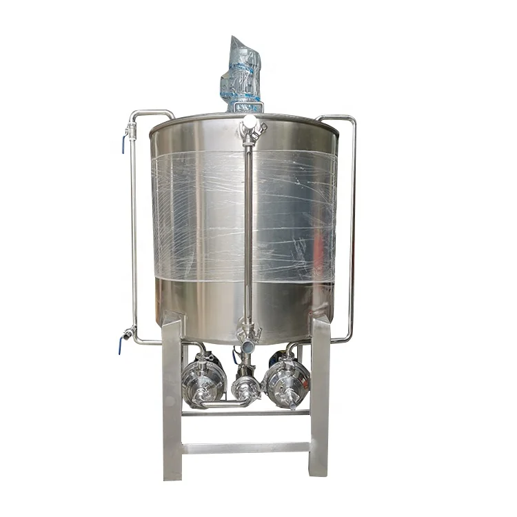 600L Stainless Steel Blending Storage Tank with agitator For Wet Wipes Stirling Wet Tissue Dosing Machine