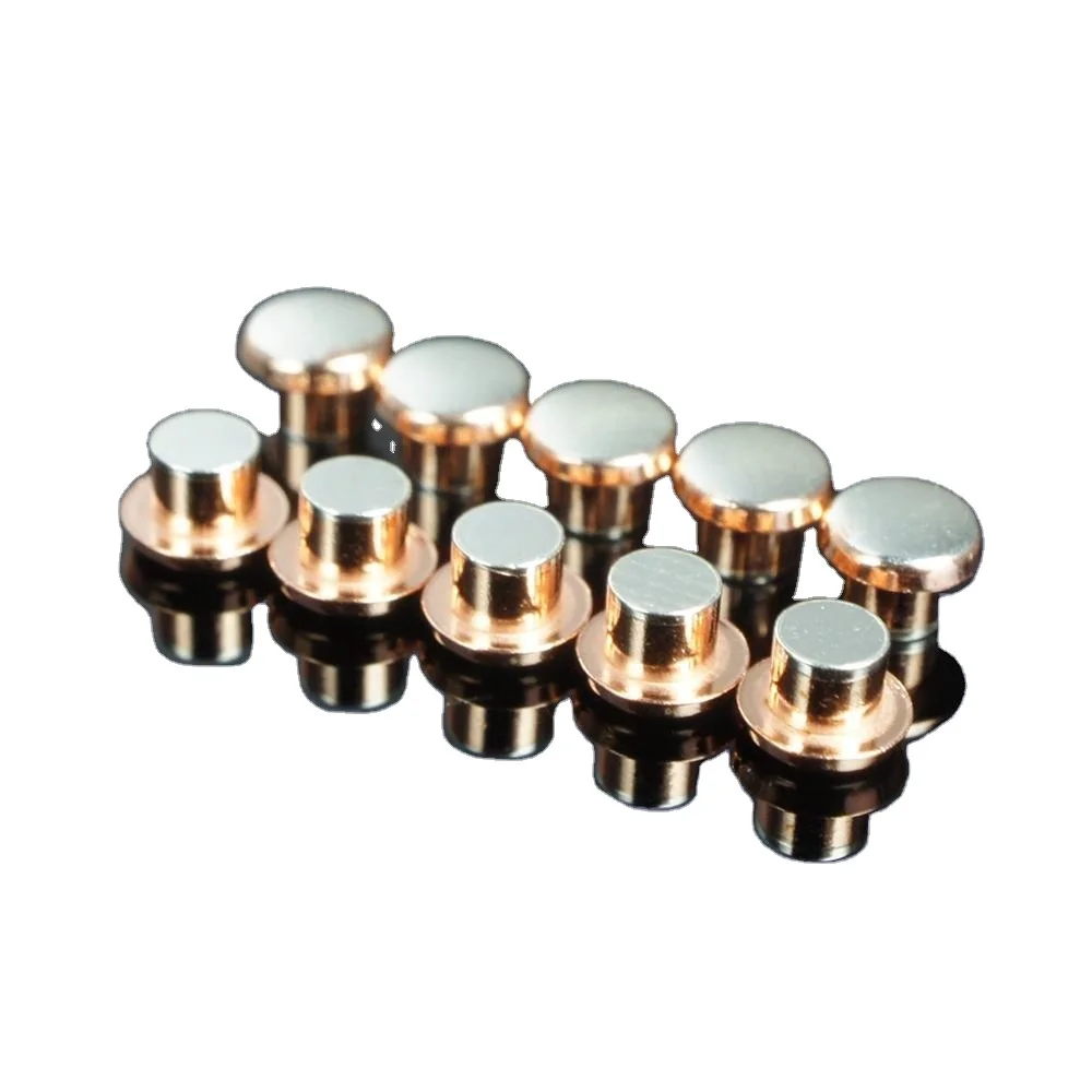 Electrical Ag welding contact silver rivet bimetal contact for switch balance board