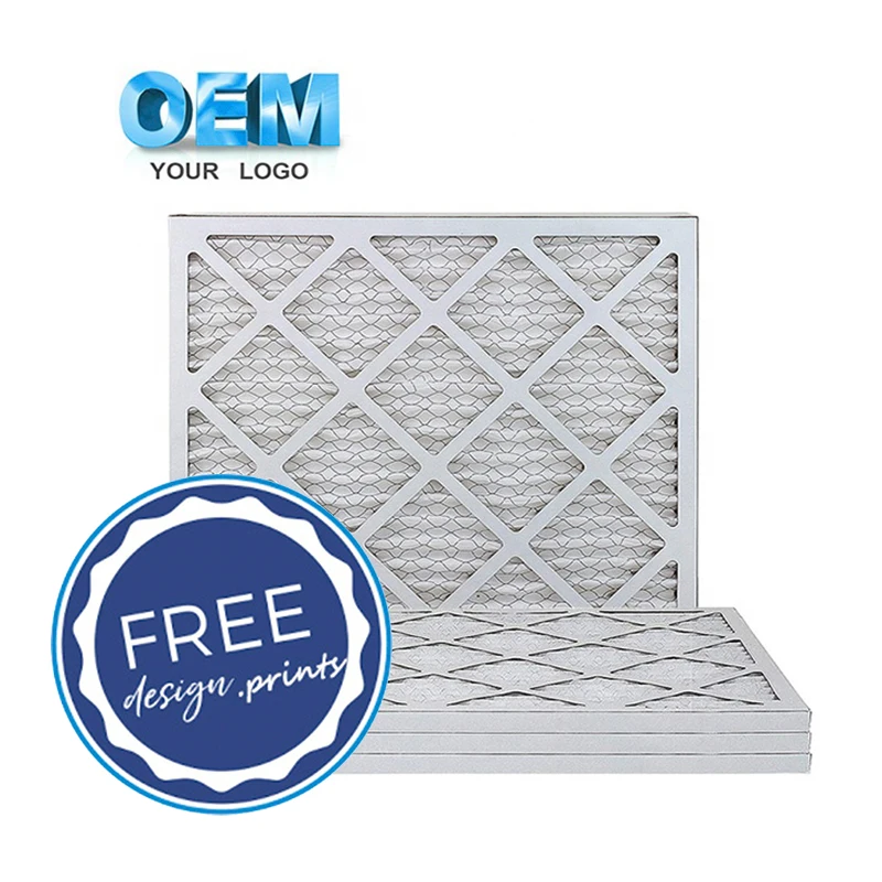Электростатический воздушный фильтр 20x25x5, плиссированный предварительный фильтр для кондиционирования воздуха G4 MERV8 HVAC, фильтр системы воздушных фильтров захватывает аллергены