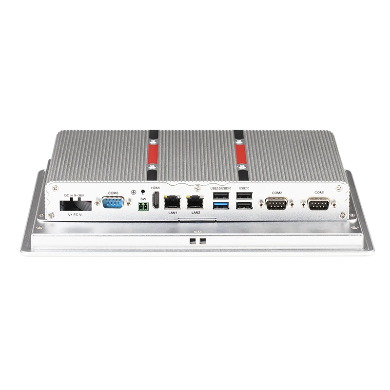 Linux Ubuntu IOT Fanless Rugged N2840 J1900 I3 I5 I7 X86 Industrial Computer 2 Ethernet SSD Embedded pane Pc