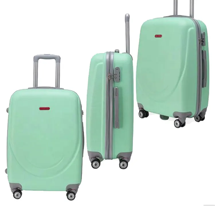 Factory Customize ABS PC Beauty Case Cosmetic Bag Hard shell Travel Trolley Luggage Lightweight Carry On Suitcase Set