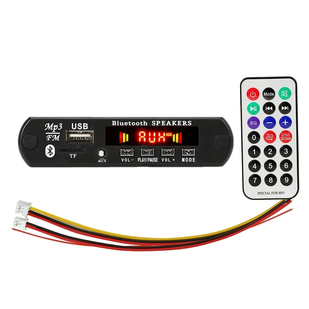  Mp3-плеер модуль bluetooth tf карта Mp3 декодер плата плеер 2*25 Вт