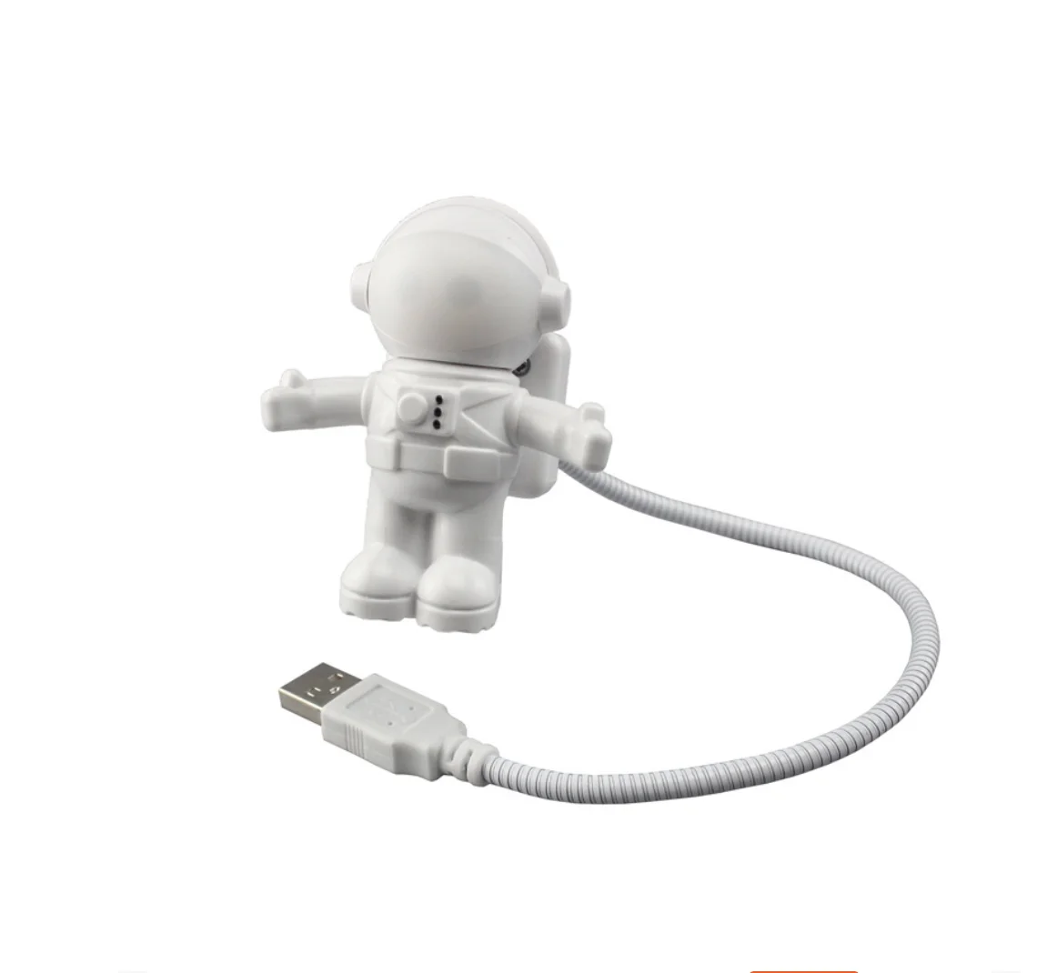Cheapest Promotional gift Astronaut USB gadget night light with logo printing
