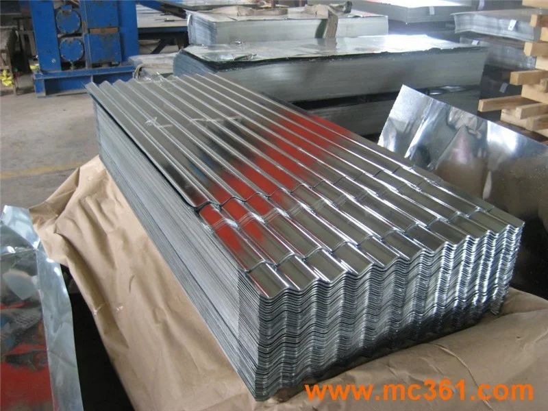 SGCC DX51D SGLCC Hot Dipped Galvanized Corrugated Steel Iron Roofing Sheets Metal Sheets