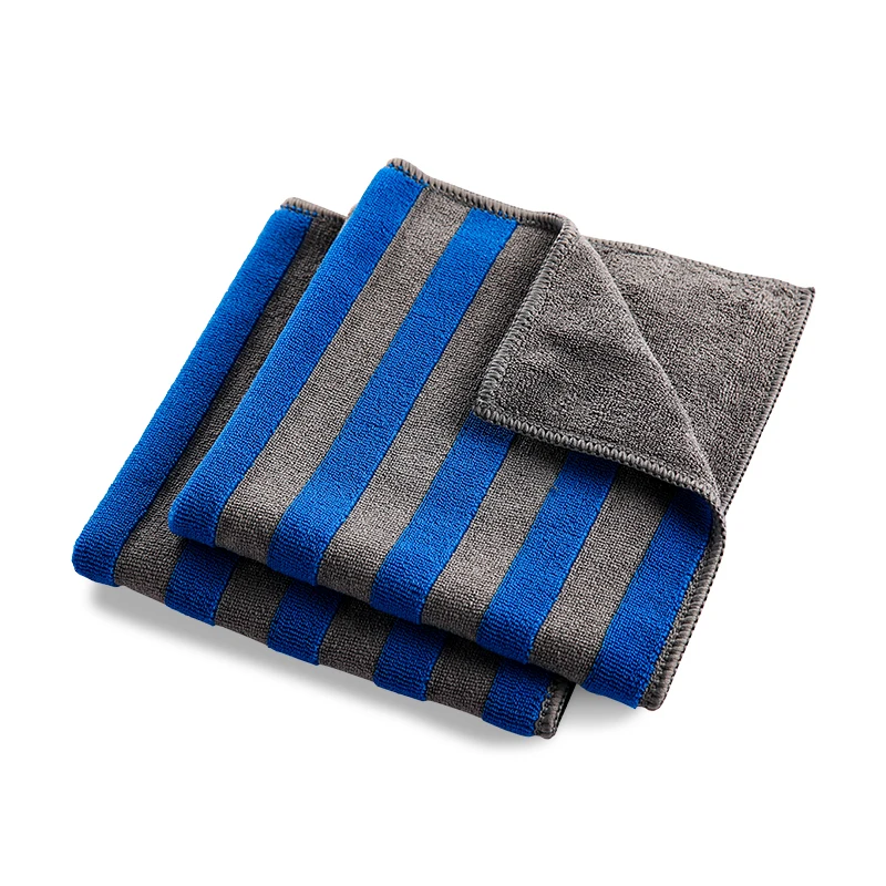 Wholesale Custom  Microfiber Scrubbing Towel Soft Absorbent Microfiber Cleaning Cloth for Kitchen Microfiber Kitchen Dish Towels