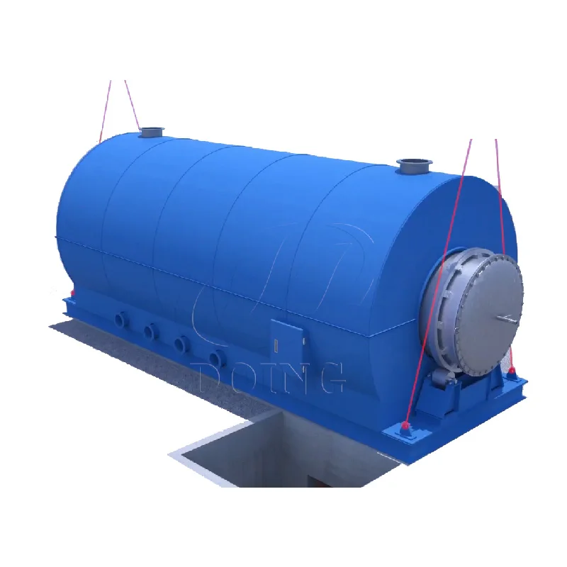 Waste Tire Pyrolysis Carbon Black Refining Machine