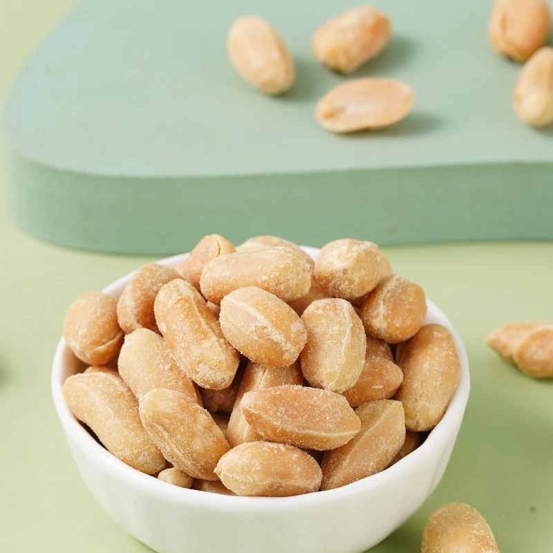 2 Crispy Canned 150G Roasted Garlic  Coated Peanuts Snacks