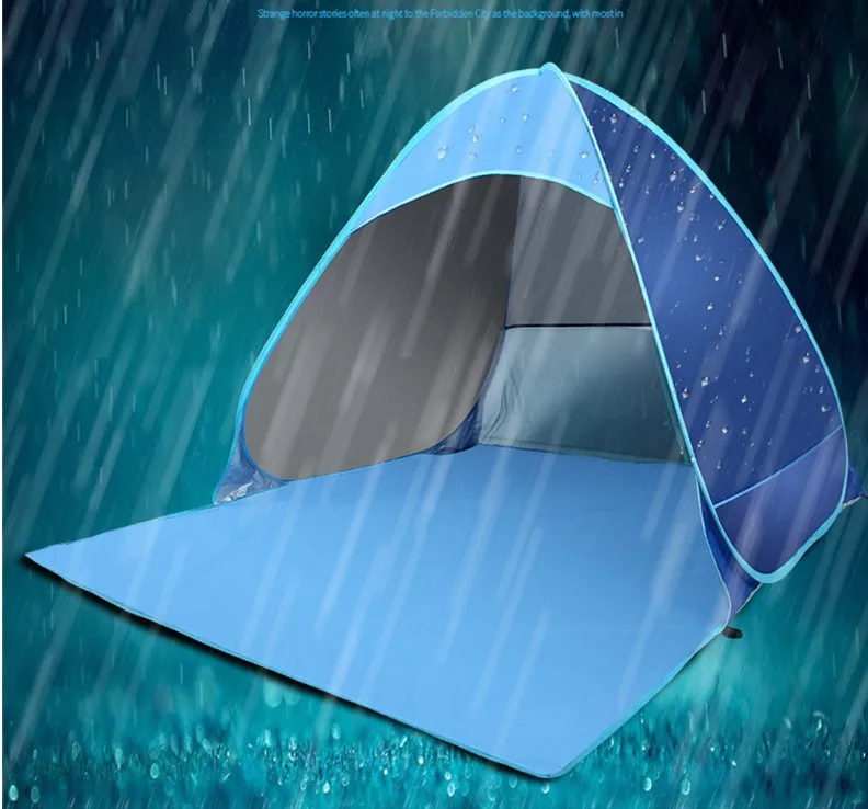 
Wholesale Popular Bulk Beach Tent With Sand Anchor Sunshade Pop Up Beach Tent 