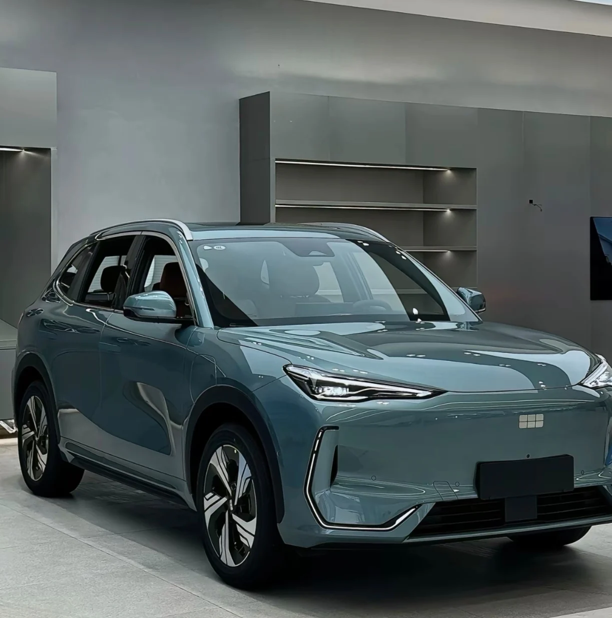 Intelligent 4WD Geely Galaxy E5 Pure Electric 5-Door SUV with Automatic Gearbox New Energy Vehicle Afable PHEV Motor