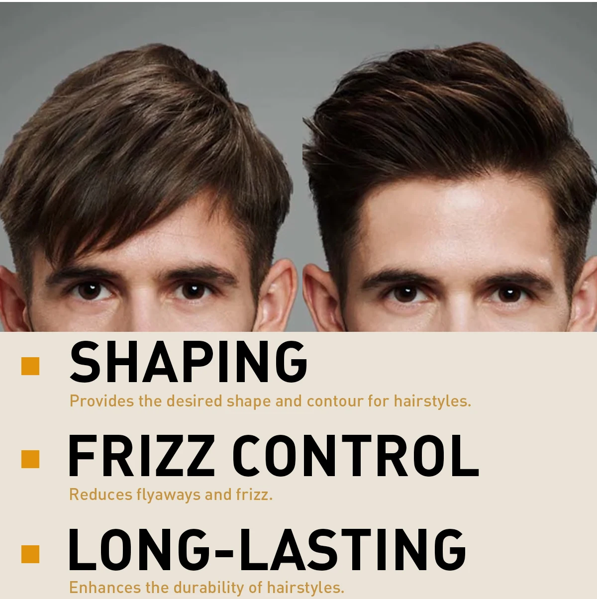 Customization Defines Shape Hair Men Styling Paste Matte Look Hair Clay Mud